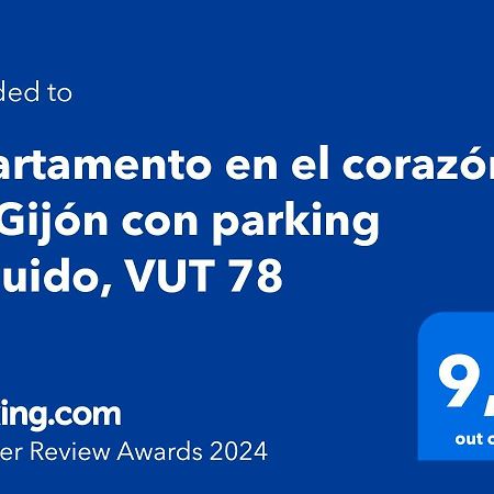 Apartamento En El Corazon De Gijon Con Parking Incluido, Vut 78 Buitenkant foto