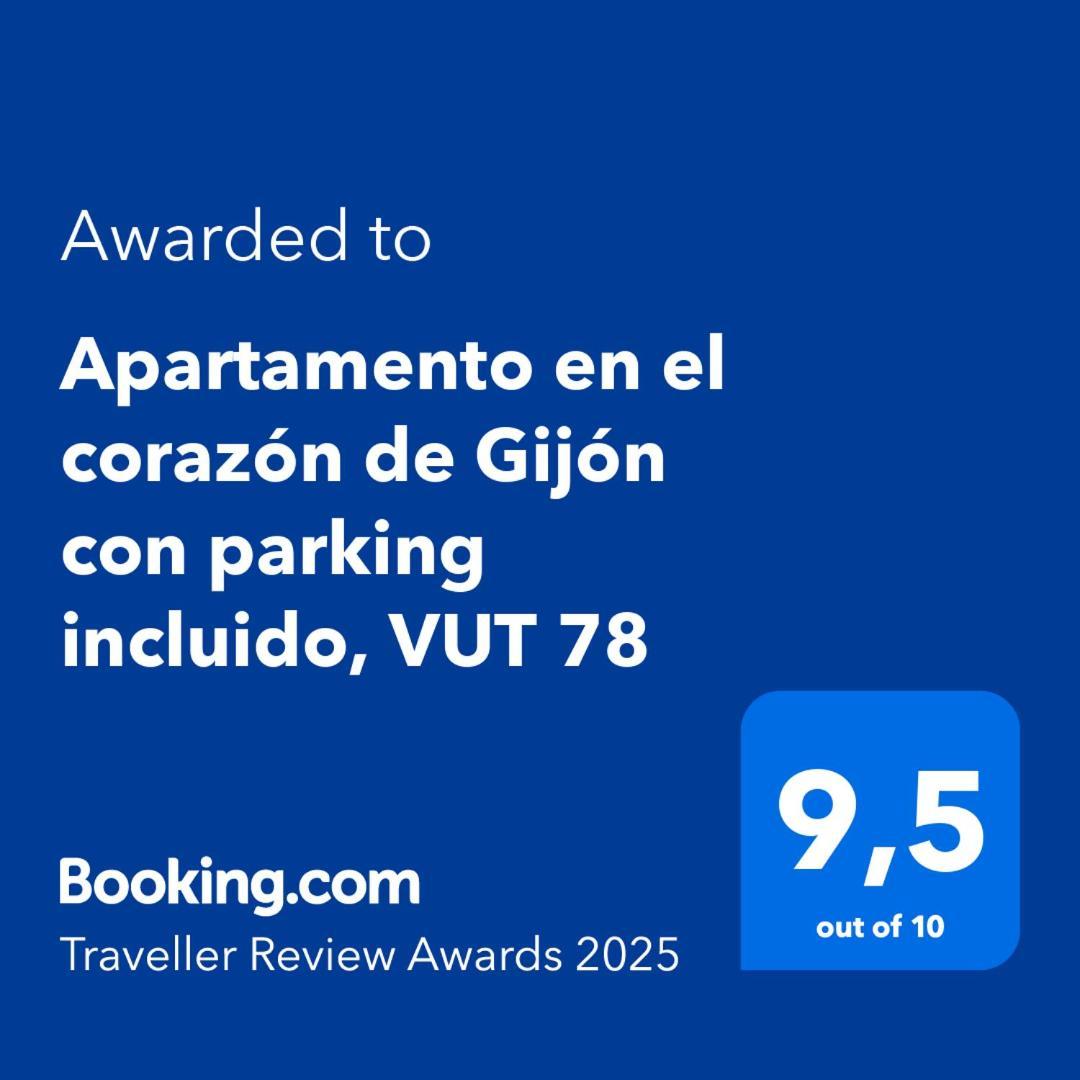 Apartamento En El Corazon De Gijon Con Parking Incluido, Vut 78 Buitenkant foto